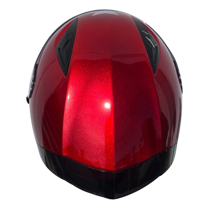 Casco HOLESHOT Rojo Caramelo