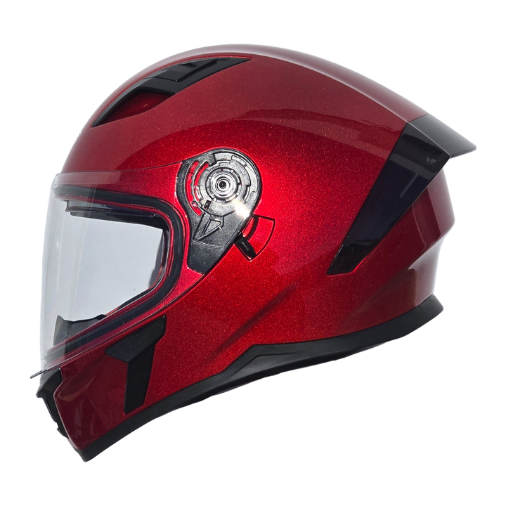 Casco HOLESHOT Rojo Caramelo