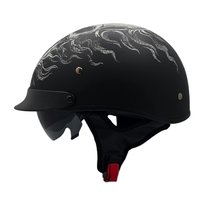 Casco GUERRERO Calavera en Llamas