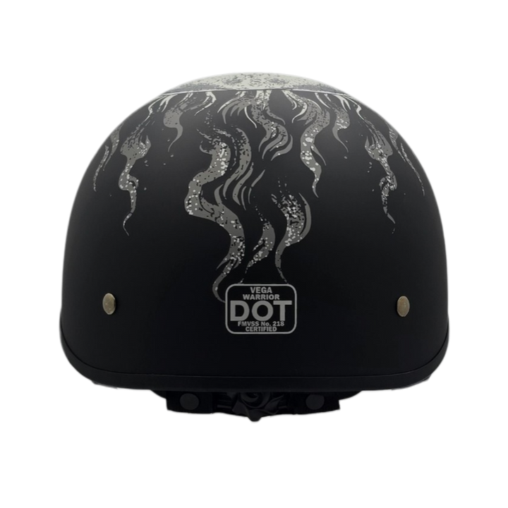 Casco GUERRERO Calavera en Llamas