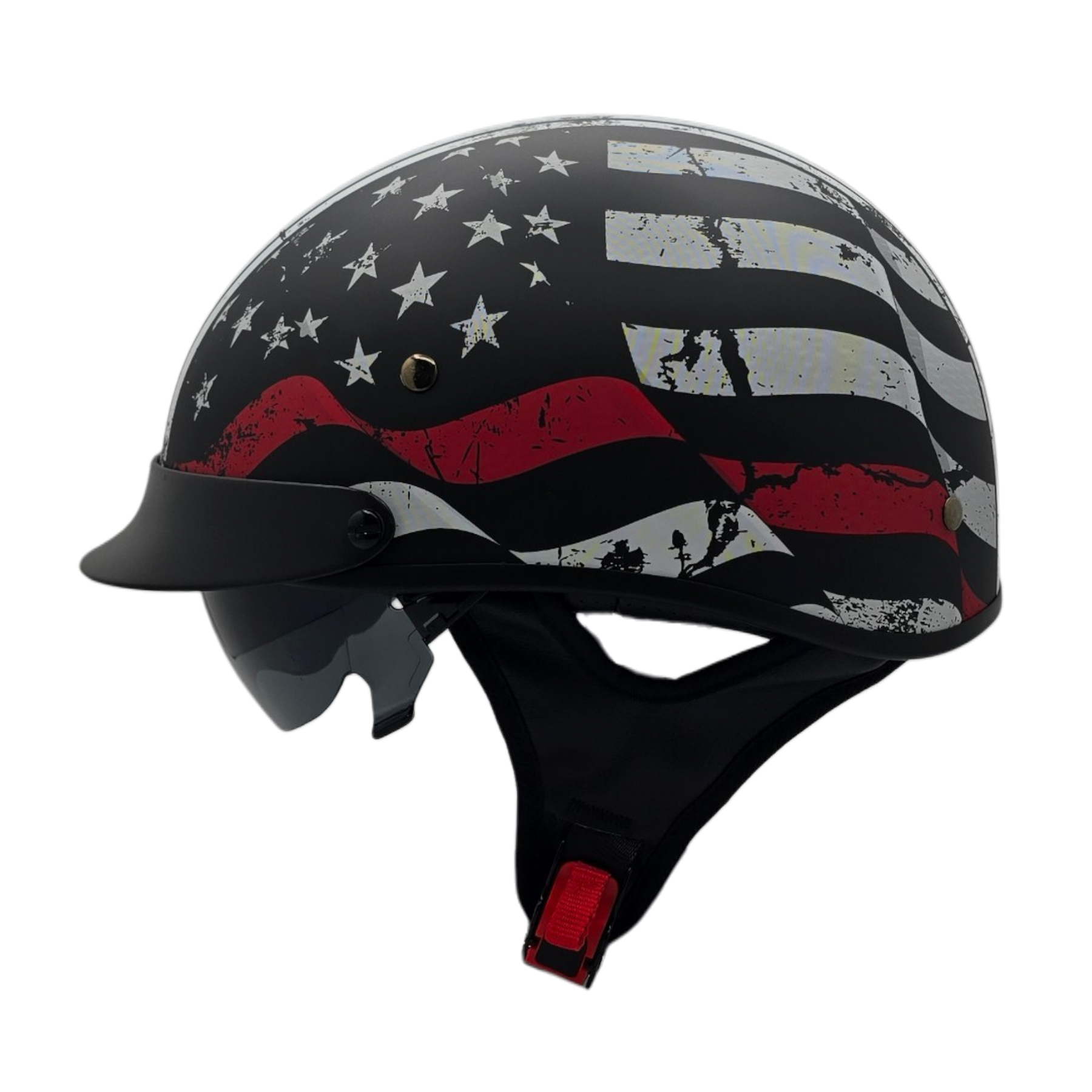 bike helmet back Helmet WARRIOR II Back the Red