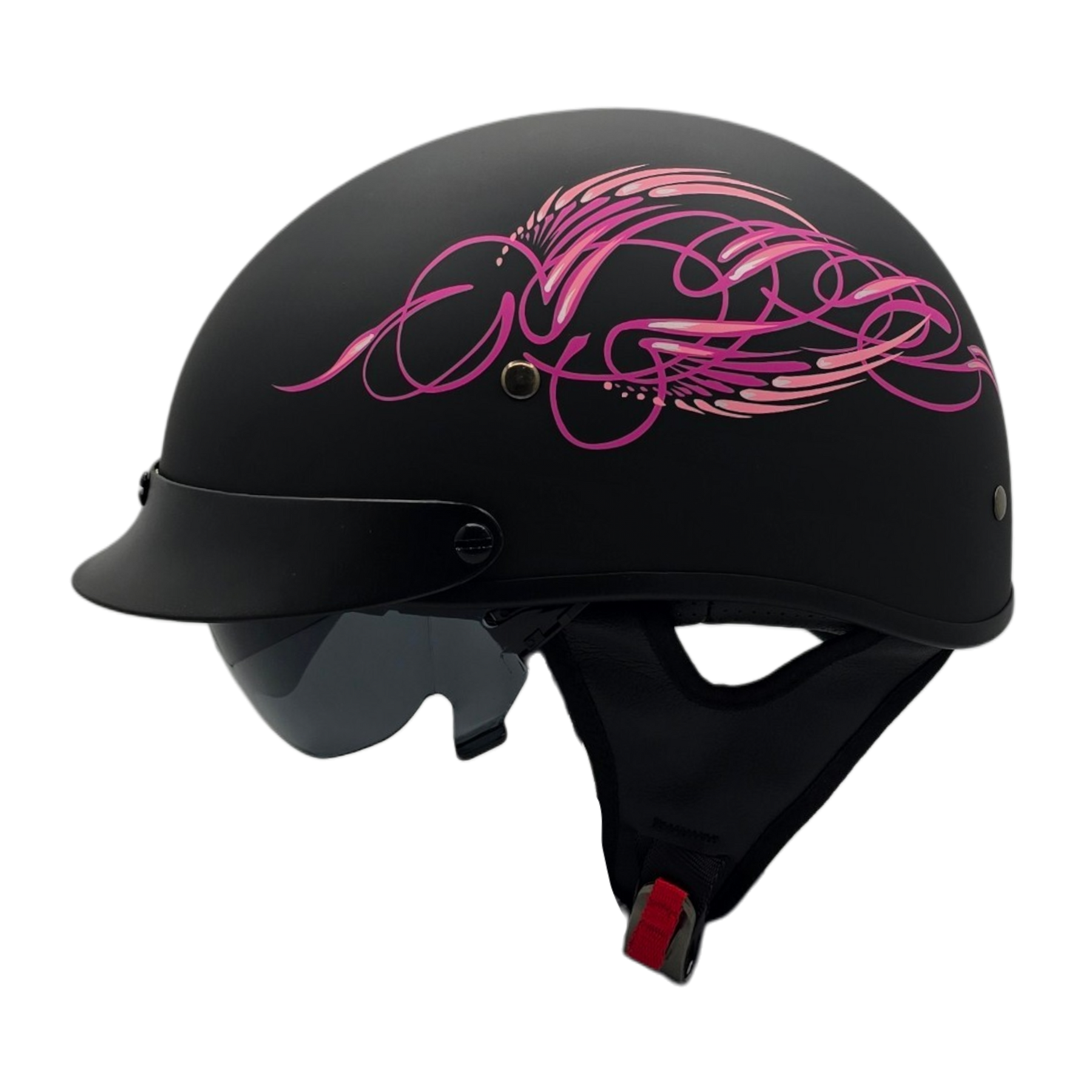 Helmet WARRIOR II Pink Scroll | VEGA Helmet – VEGA HELMET