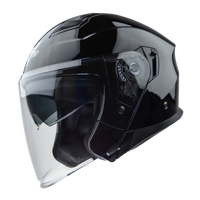 Casco MAGNA Negro Brillante