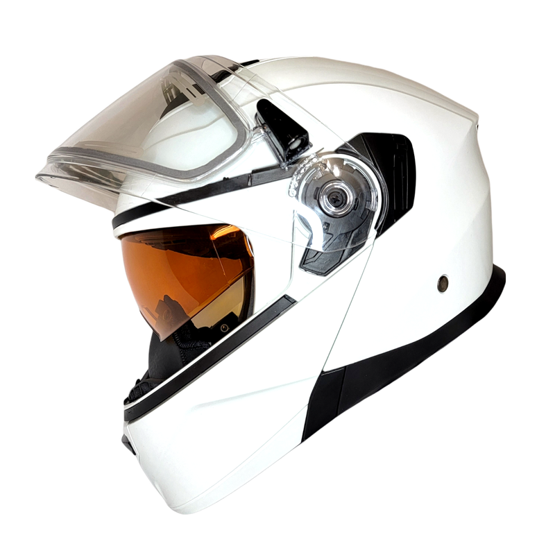 Vega Altura Electric Snowmobile Full Face Helmet 5100-112 Silver, Small 